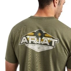 Men's Ariat Hexafill T-Shirt #10042764 -Ariat Store 00d8958228c1c591a24911c6adbd4039