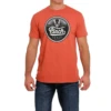 Men's Cinch Orange T-Shirt #MTT1690544HOR -Ariat Store 04c525b5d60eb8348705bc9e28161581