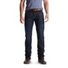 Men's Ariat Rebar M4 Low Rise DuraStretch Edge Boot Cut Jean #10016220 -Ariat Store 10016220 front