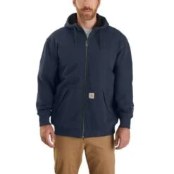 Men's Carhartt Rain Defender Loose Fit Midweight Thermal-Lined Full-Zip Sweatshirt #104078 12 Men's Carhartt Rain Defender Loose Fit Midweight Thermal-Lined Full-Zip Sweatshirt #104078 -Ariat Store 104078 472 480x480 1