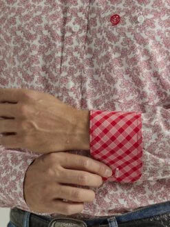 Men's Wrangler George Strait Button Down Shirt #112327803 -Ariat Store 112327803 BD02 RGBD PRD