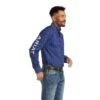 Men's Ariat Blue Team Wolf Button Down Long Sleeve #10038089-C -Ariat Store 1128a82e69636ea0a29c82a8cabb6cb2