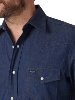 Men's Wrangler Authentic Cowboy Cut Snap Front Work Shirt #MS3127BX (Big And Tall) -Ariat Store 1511f9c2ed0307b6856b5136175863a7 5854734e f90c 4953 ace4 d0959f8e20be 1