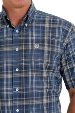 Men's Cinch Plaid Button Down #MTW1111419BLU -Ariat Store 1f65016756661fac6d33fed970c15db9