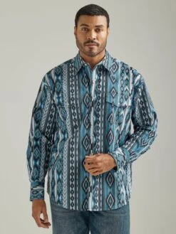 Men's Wrangler Checotah Snap Front Shirt #112326328X
