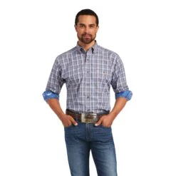 Men's Ariat Relentless Agility Stretch Classic Fit Button Down Shirt #10040715