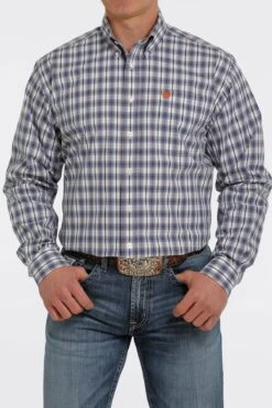 Men's Cinch Button Down Shirt #MTW1105337WHT -Ariat Store 3671844527afaf5483790f06dce06818
