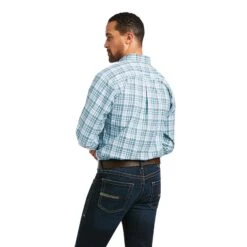 Men's Ariat Pro Series Isaiah Fitted Button Down Shirt #10039254-C -Ariat Store 3830200ff32a36f43a96bd19c979ab0f