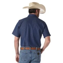 Men's Wrangler Authentic Cowboy Cut Snap Front Work Shirt #MS3127BX (Big And Tall) -Ariat Store 4ad67cfa9bc4b06c4130002881eb2978 3827c704 d95e 4f36 8f71 7f143e8faf3e