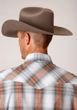 Men's Roper Snap Front Shirt #03-002-0278-4050 -Ariat Store 4b5b81ebae8419522056e4fb915497eb