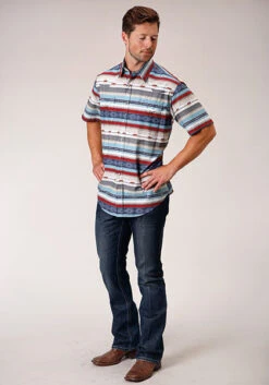 Men's Roper Snap Front Shirt #03-002-0067-4019MU -Ariat Store 4cbc7e73e345d07970b5fa44c9b410b6
