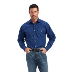 Men's Ariat Pro Series Nelson Classic Fit Snap Front Shirt #10041546