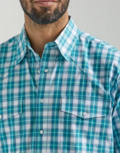 Men's Wrangler Wrinkle Resist Snap Front Shirt #112324685 -Ariat Store 548526b7fb6168b6239a3f8b8c3161f0