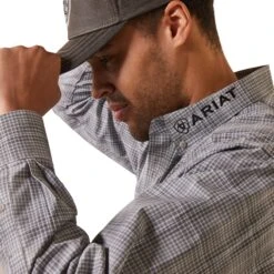 Men's Ariat Pro Series Team Houston Classic Fit Button Down Shirt #10043873 -Ariat Store 553a9cdc508ce31de2e22b1ff0587cd7