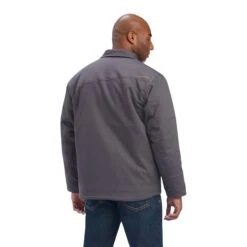 Men's Ariat Rebar DuraCanvas Sherpa-Lined Coat #10041505 -Ariat Store 597295d89ffacfa3b5e47041ea703494