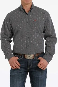 Men's Cinch Button Down Shirt #MTW1105315BLK -Ariat Store 5c529ae7cb6dc6ab69d469d59ae09c26