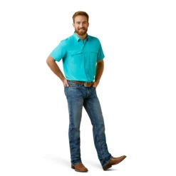 Men's Ariat VentTEK Outbound Fitted Button Down Shirt #10045036 -Ariat Store 5e445b067e6320cf99d0afa0c92aab32