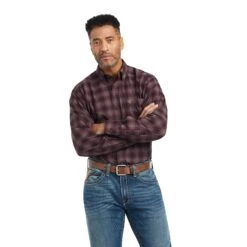 Men's Ariat Pro Series William Stretch Classic Fit Button Down Shirt #10042278