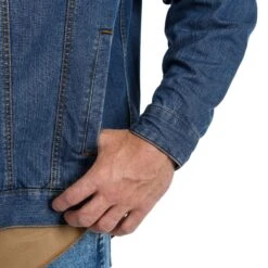 Men's Wrangler Concealed Carry Unlined Denim Jacket #74265VW -Ariat Store 74265VW BD01 SWDN WPRD