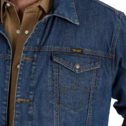 Men's Wrangler Concealed Carry Unlined Denim Jacket #74265VW -Ariat Store 74265VW BD02 SWDN WPRD