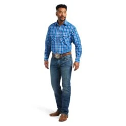 Men's Ariat Pro Series Mason Classic Fit Snap Front Shirt #10040773 -Ariat Store 75e3deb14450e0819ff6cba84ed0b36c