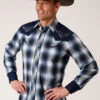 Men's Roper Snap Front Shirt #01-001-0016-4027BU -Ariat Store 76333765b6558fe1755cdc0015204bb5