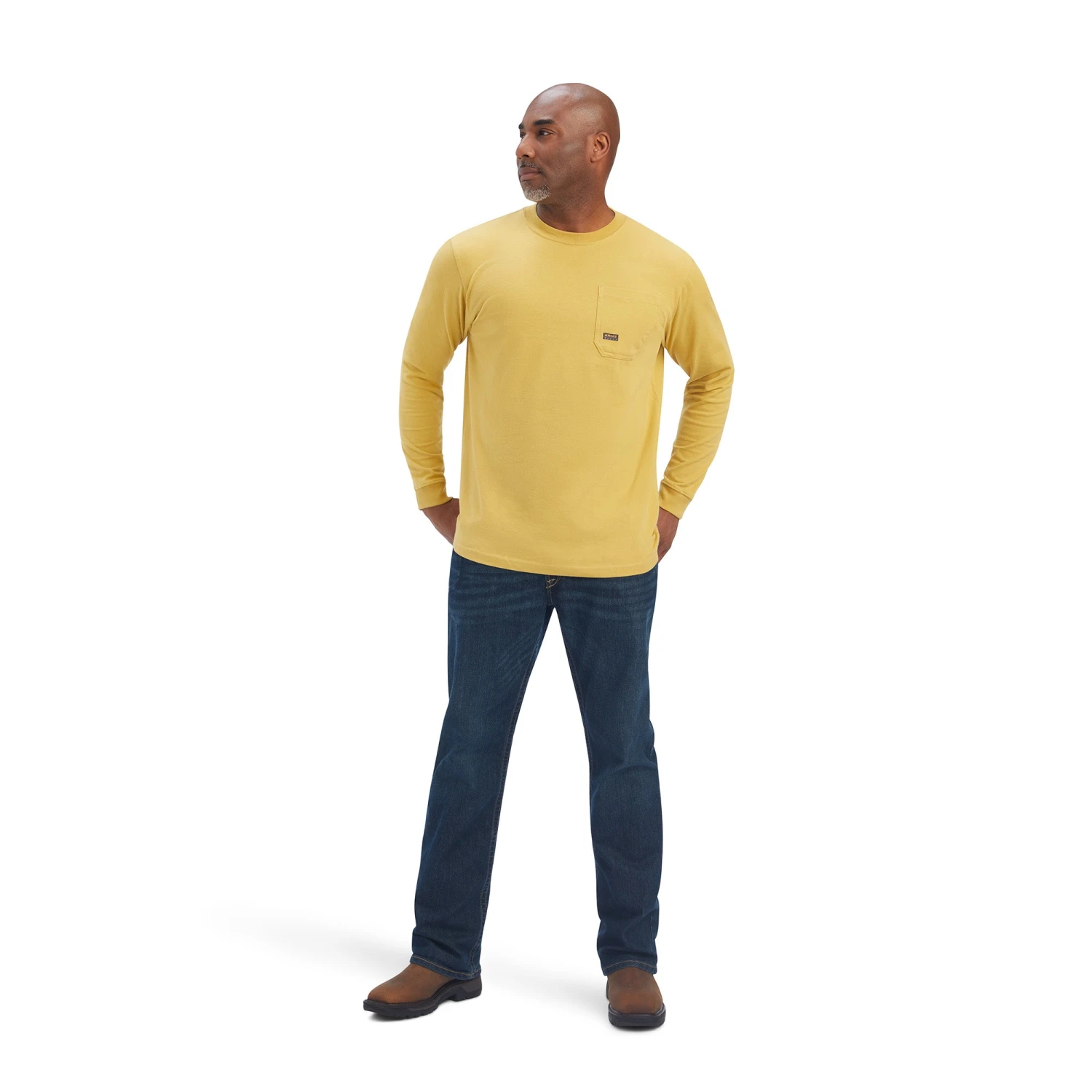 Men's Ariat Rebar Outdoor T-Shirt #10041418 4 Men's Ariat Rebar Outdoor T-Shirt #10041418 - Image 2