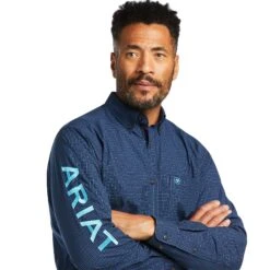 Men's Ariat Pro Series Team Sully Fitted Button Down Shirt #10039693 -Ariat Store 7e92966d8494ff80ada93397a09db927