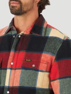 Men's Wrangler Lined Flannel Shirt Jacket #112318496 -Ariat Store 80c9c711380e15dac2f2925ac7943d89