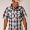 Men's Roper Snap Front Shirt #03-002-0062-4030BR-C -Ariat Store 83328b64380871297559025f2e57a937