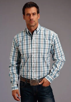 Men's Stetson Button Down Shirt #11-001-0579-5009BU
