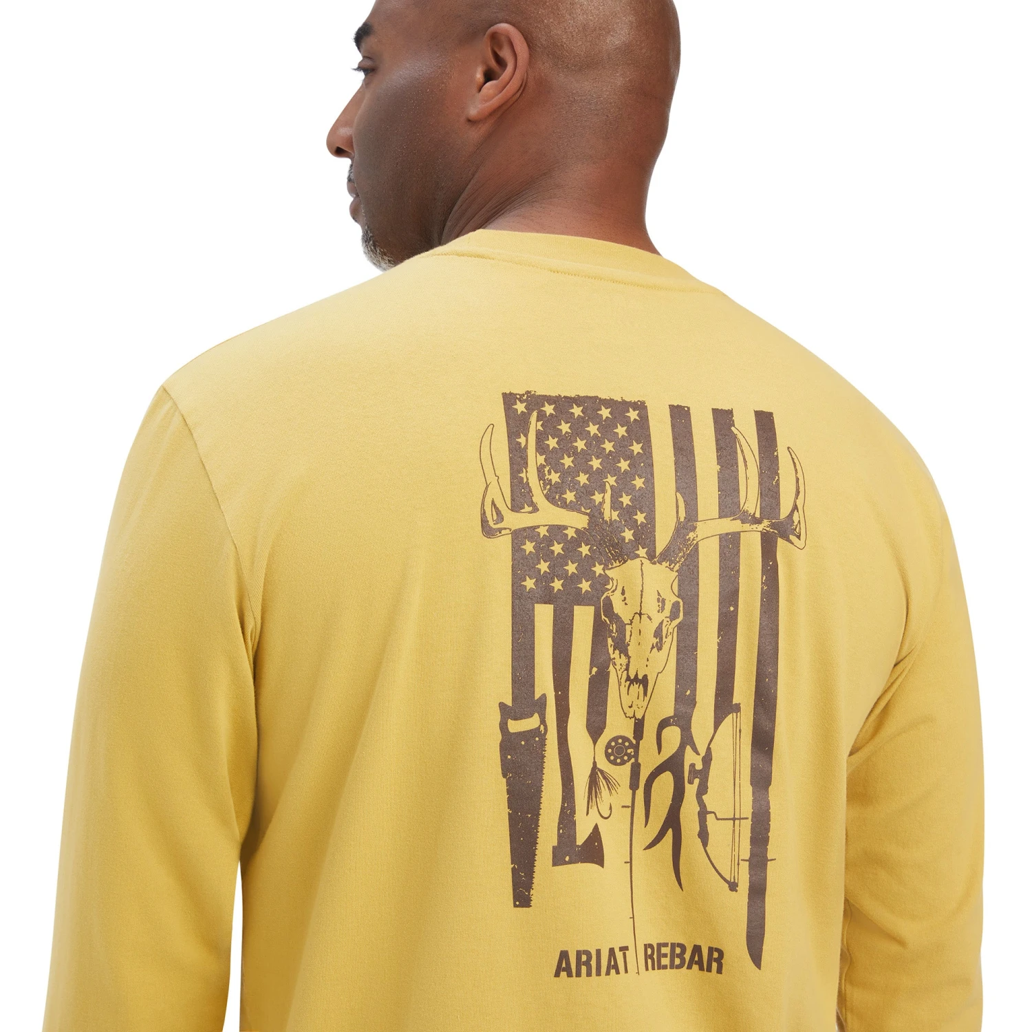 Men's Ariat Rebar Outdoor T-Shirt #10041418 3 Men's Ariat Rebar Outdoor T-Shirt #10041418