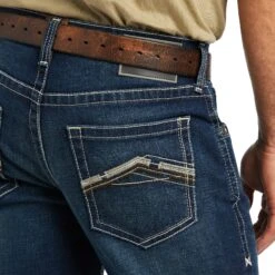 Men's Ariat M5 Straight Stretch Remming Stackable Straight Leg Jean #10040746 -Ariat Store 8878d65dfee0a68b1442bca5abe702e3