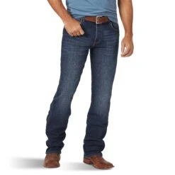 Men's Wrangler Retro Premium Slim Straight Jean #88MWZDR -Ariat Store 88MWZDR BF01 SWBB PRD