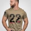 Men's Nine Line T-Shirt #22DAY-TUSA