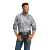 Men's Ariat Wrinkle Free Dereck Classic Fit Button Down Shirt #10039691 -Ariat Store 9024277843bc6d07aa74ea6596816f7f