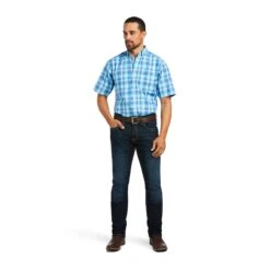 Men's Ariat Pro Series Ian Fitted Shirt #10039253 -Ariat Store 92c60dd99f27bb0a2bce052999bc486a