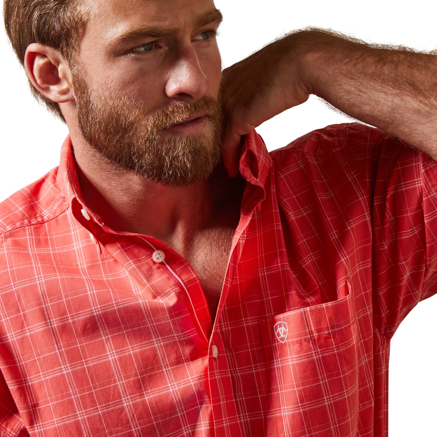 Men's Ariat Pro Daniel Button Down Shirt #10043911 5 Men's Ariat Pro Daniel Button Down Shirt #10043911 - Image 3