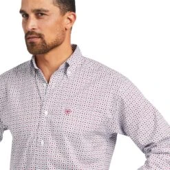 Men's Ariat Jonathon Stretch Classic Fit Button Down Shirt #10039260X-C -Ariat Store 9789d7819e30c38948138819eb8cb78f ae9723d2 afa9 4e71 b582 c82670e1e503
