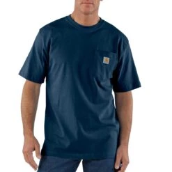 Men's Carhartt Loose Fit Heavyweight Pocket T-Shirt #K87 -Ariat Store G21087 on model navy 2048x2048 46e464d8 2be3 49b2 ae51 5721730a59ec