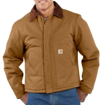 Men's Carhartt Duck Traditional Jacket #J002BRN 3 Men's Carhartt Duck Traditional Jacket #J002BRN