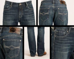 Men's Rock & Roll Cowboy Reflex Double Barrel Jean #M0D3466-C -Ariat Store M0D3466 A