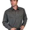 Men's Scully Snap Front Shirt #P-634CHA -Ariat Store P 634 CHA