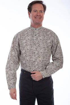 Men's Scully Button Down Shirt #RW329BRN