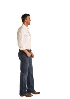 Men's Rock & Roll Cowboy Reflex Double Barrel Vintage 46 Jean #M0S1794