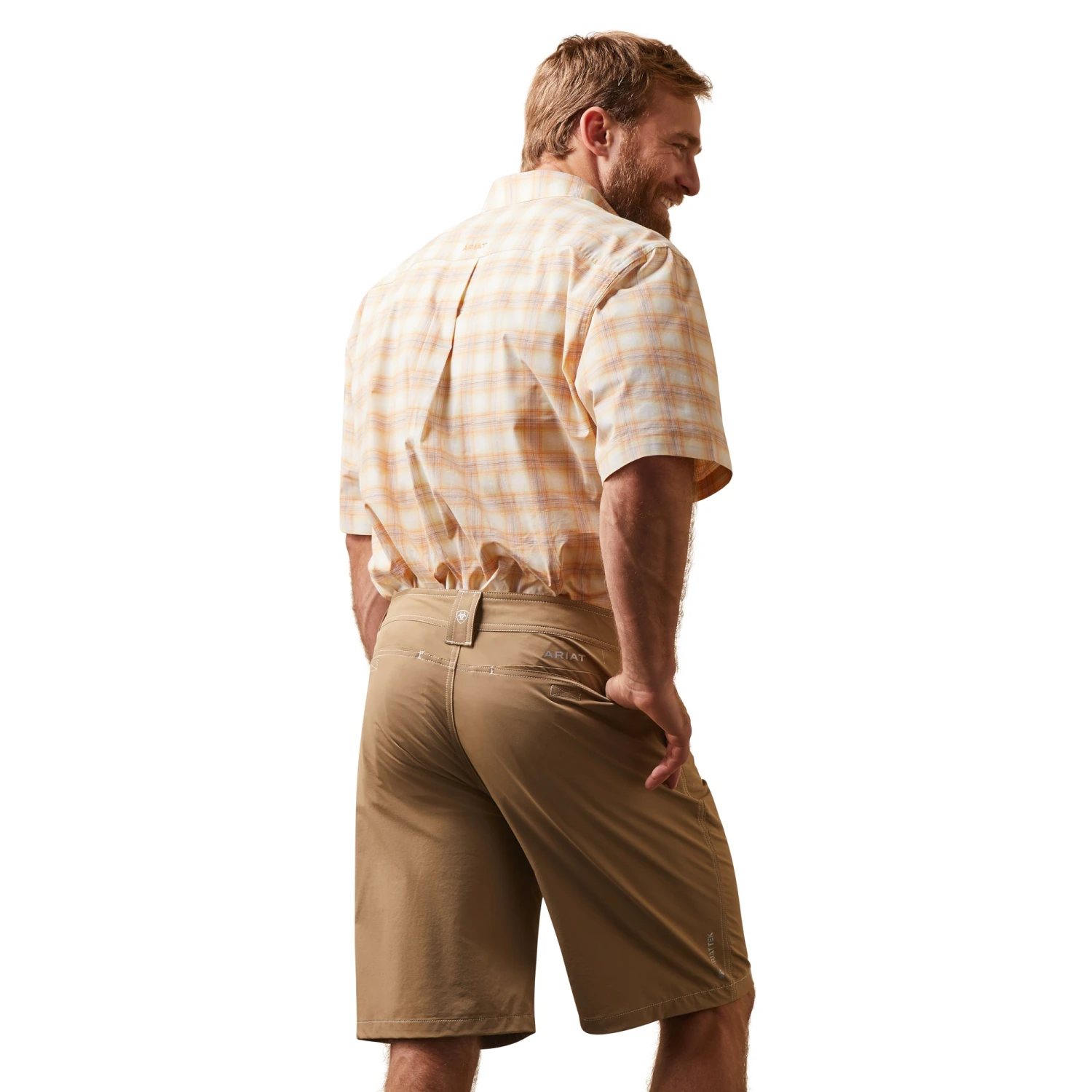 Men's Ariat Pro Series Koa Classic Fit Button Down Shirt #10043641 4 Men's Ariat Pro Series Koa Classic Fit Button Down Shirt #10043641 - Image 2