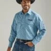 Men's Wrangler Logo Snap Front Shirt #112327778 -Ariat Store a84ff2b28bc2d55ff7ffce0d1640b4ac