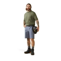 Men's Ariat Rebar Cotton Strong American Outdoors T-Shirt #10043827 -Ariat Store ac3415b4f1d9f13d50de901139d9925e 1