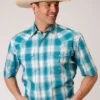 Men's Roper Snap Front Shirt #03-002-0278-4046 -Ariat Store acec56a6ad7c908b0496d882b679b824
