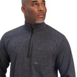 Men's Ariat Rebar Foundation 1/4 Zip Shirt #10041415 8 Men's Ariat Rebar Foundation 1/4 Zip Shirt #10041415 -Ariat Store ae5990abf4dfa8b287c87343030c53a9